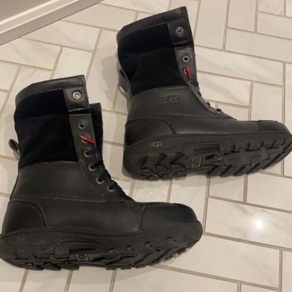 UGG Butte II CWR - Black kids boots - Picture 4 of 12